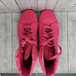 Vans shoes hot pink